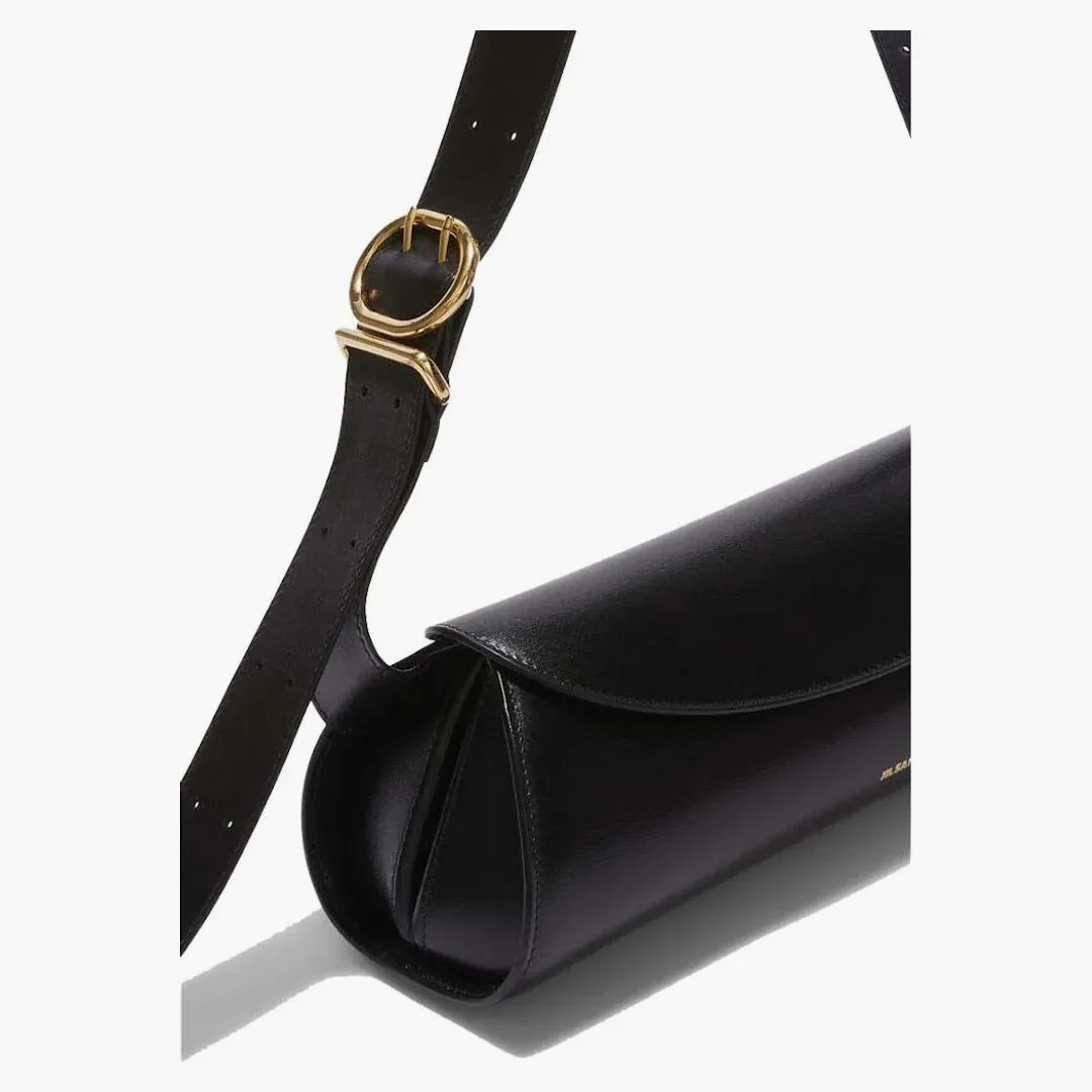 Jil Sander Cannolo Small Bag Black - Image 3