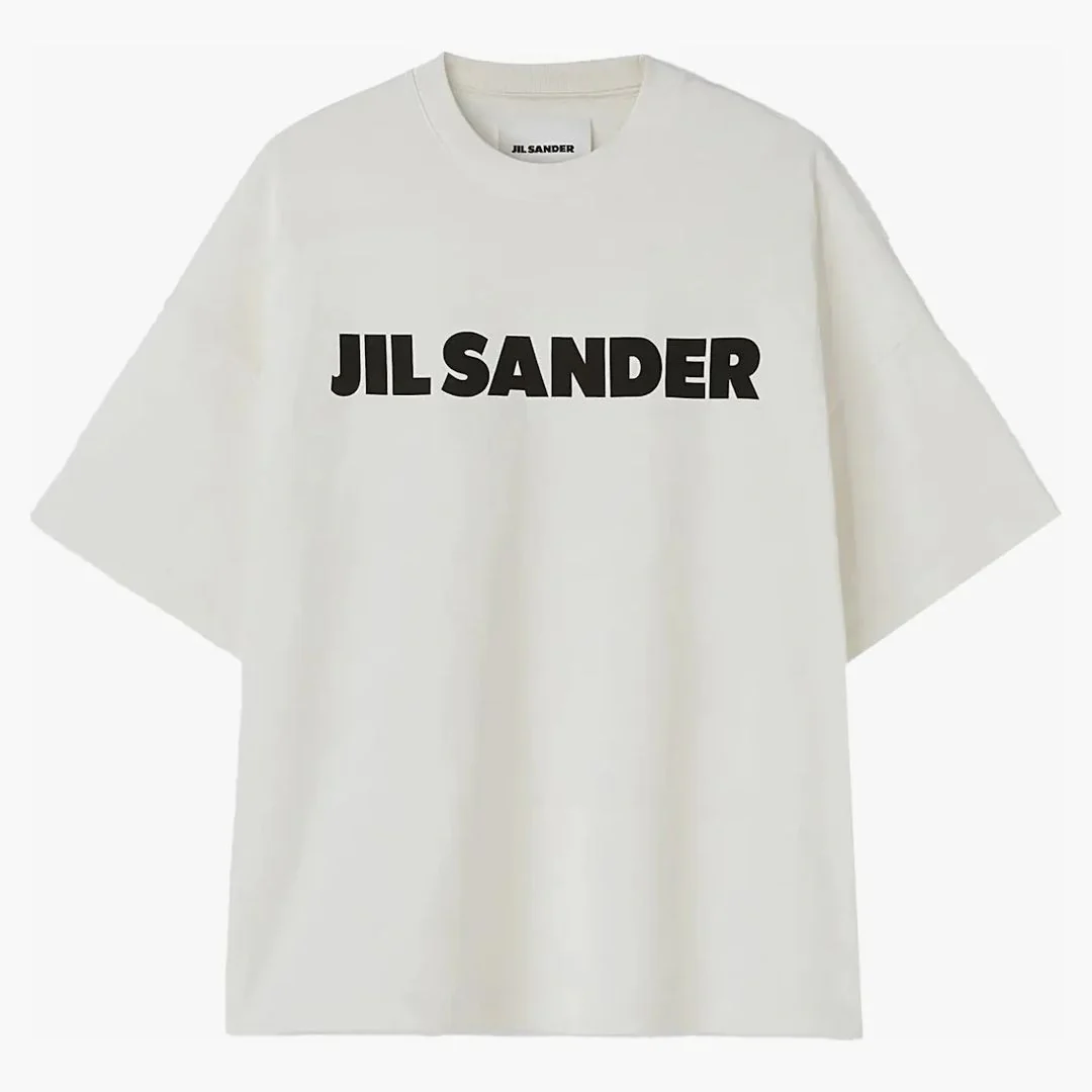 Jil Sander Women's Logo T-shirt Natural