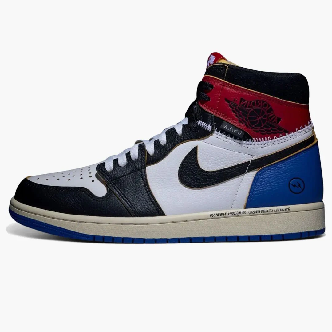 Jordan 1 Retro High Og Sp Fragment X Union La Varsity Red Sport Royal