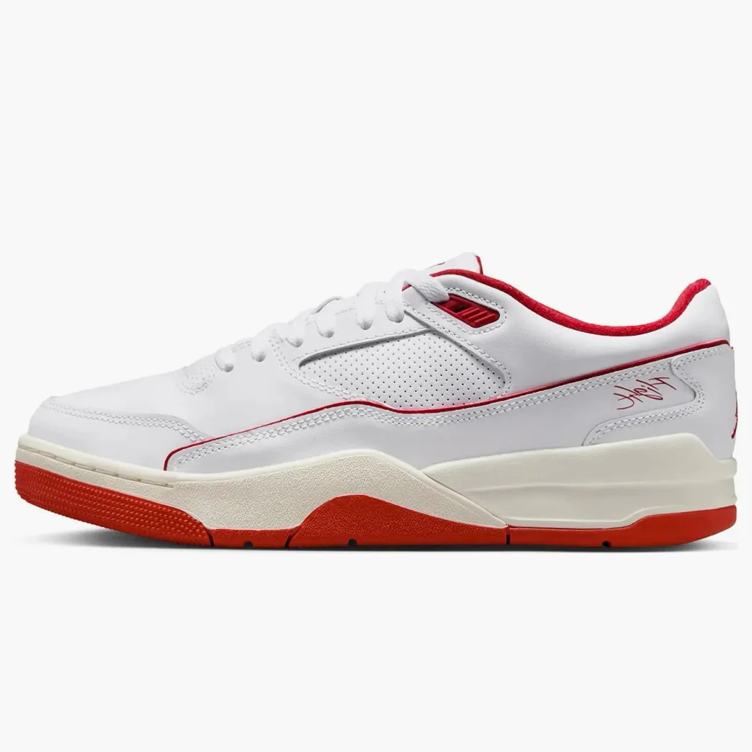 Jordan Flight Court White Sail Black Varsity Red
