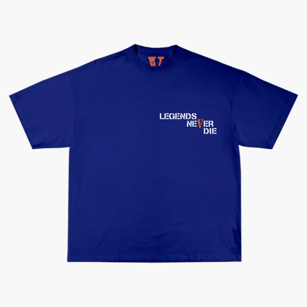 Juice Wrld X Vlone 999 Tee Blue
