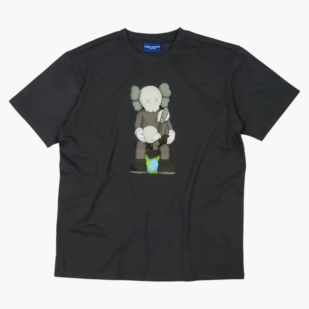 Kaws Holiday Thailand T-shirt Dark Grey