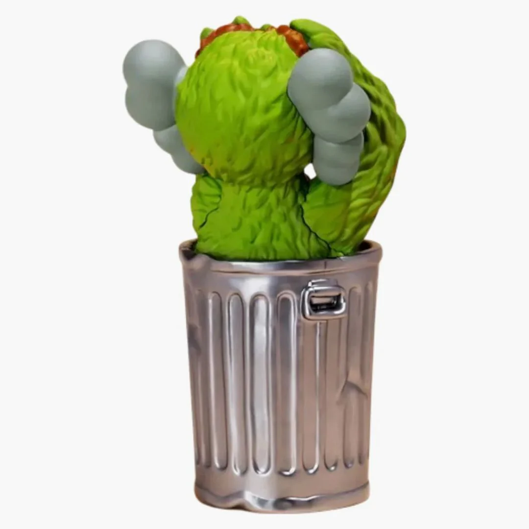 Kaws & Sesame Street Oscar Vinyl Figure - Image 2