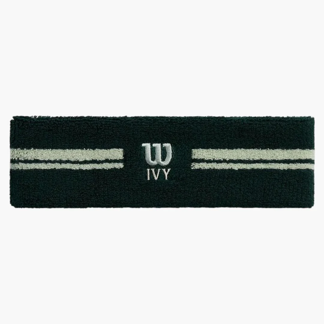 Kith Ivy Wilson Terry Stripe Headband Ivy Green