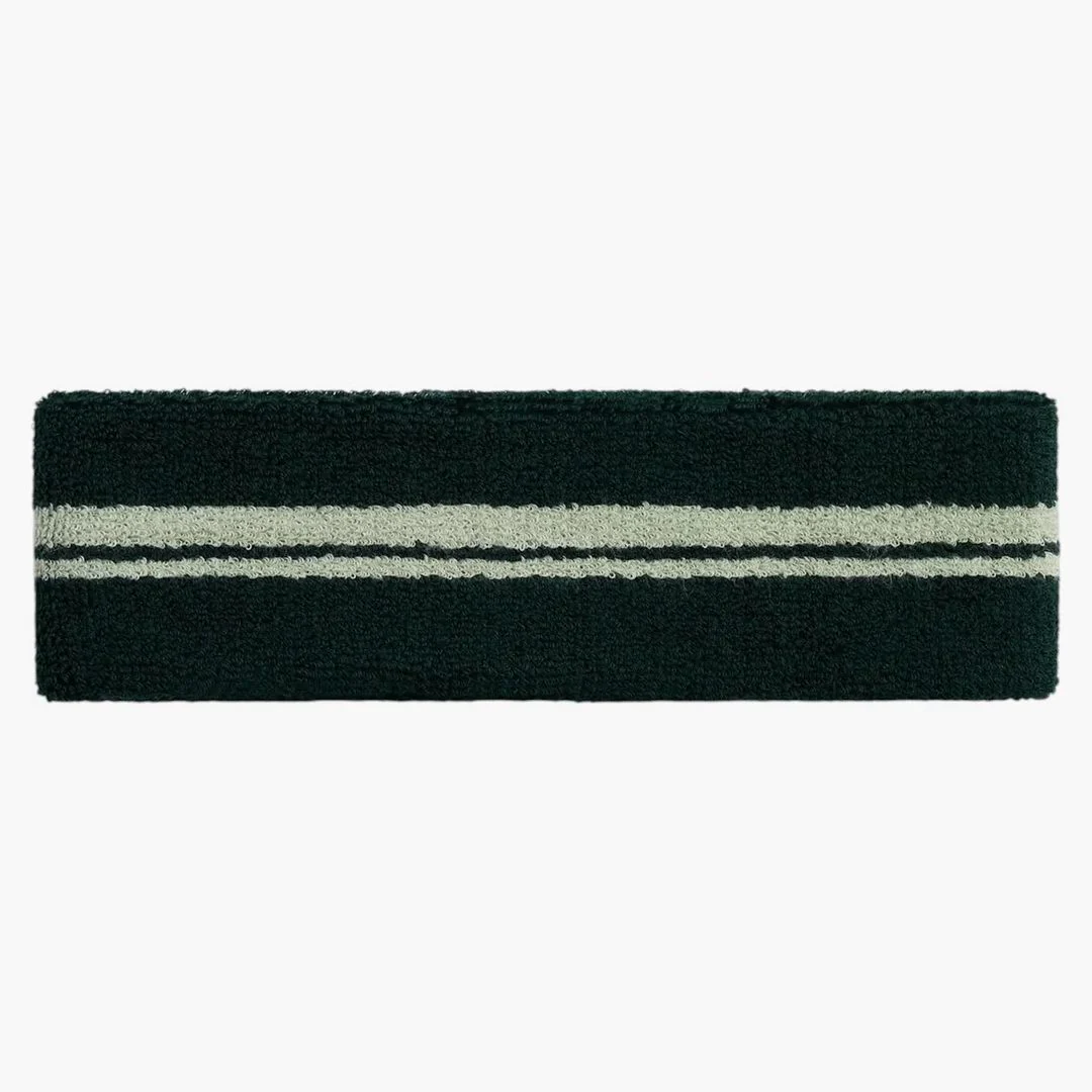 Kith Ivy Wilson Terry Stripe Headband Ivy Green - Image 2