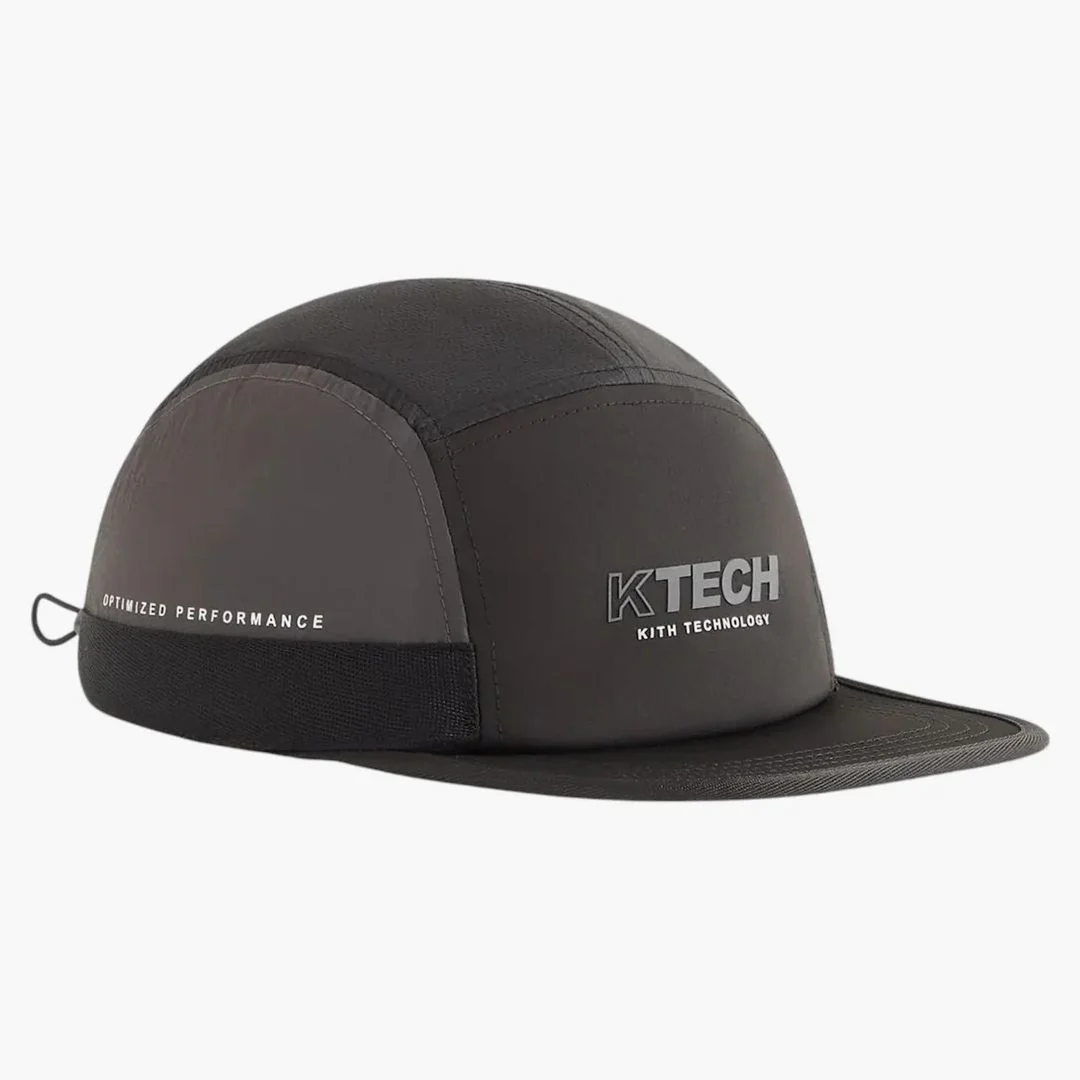 Kith K-tech Ripstop Collapsible Griffey Camper Cap Black - Image 2