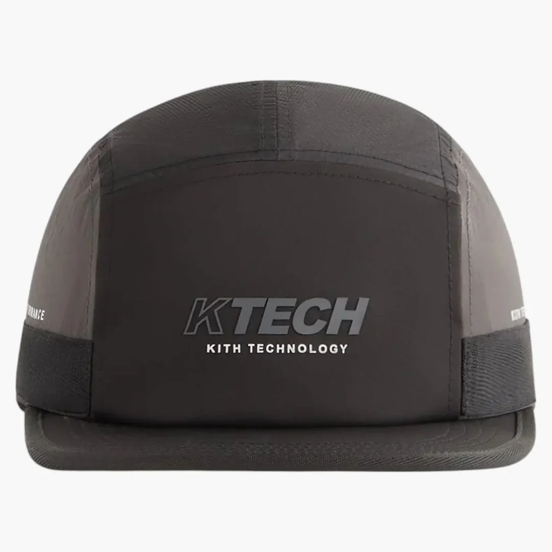 Kith K-tech Ripstop Collapsible Griffey Camper Cap Black - Image 3
