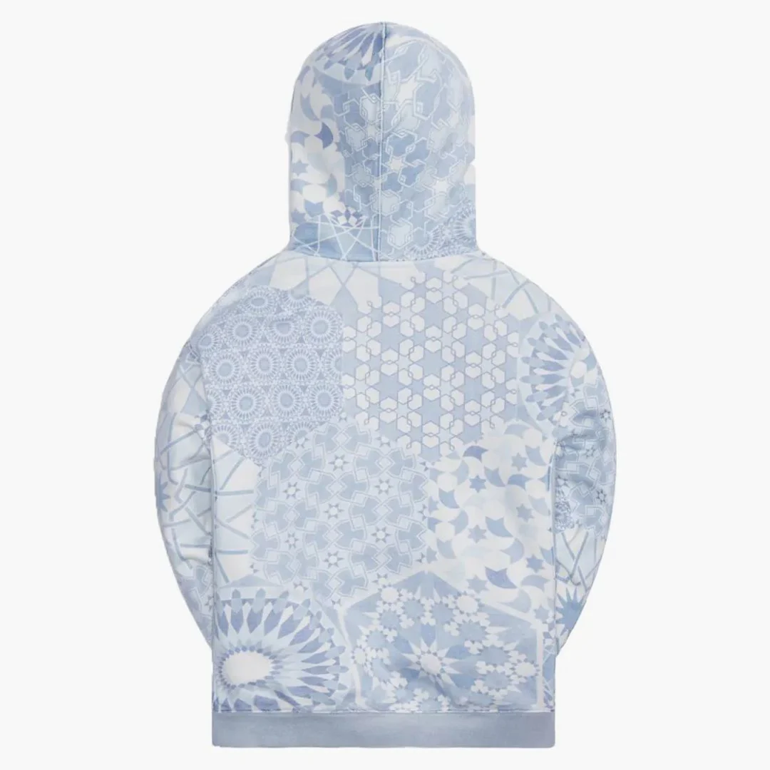 Kith Moroccan Tile Williams Iii Hoodie Avalanche - Image 2