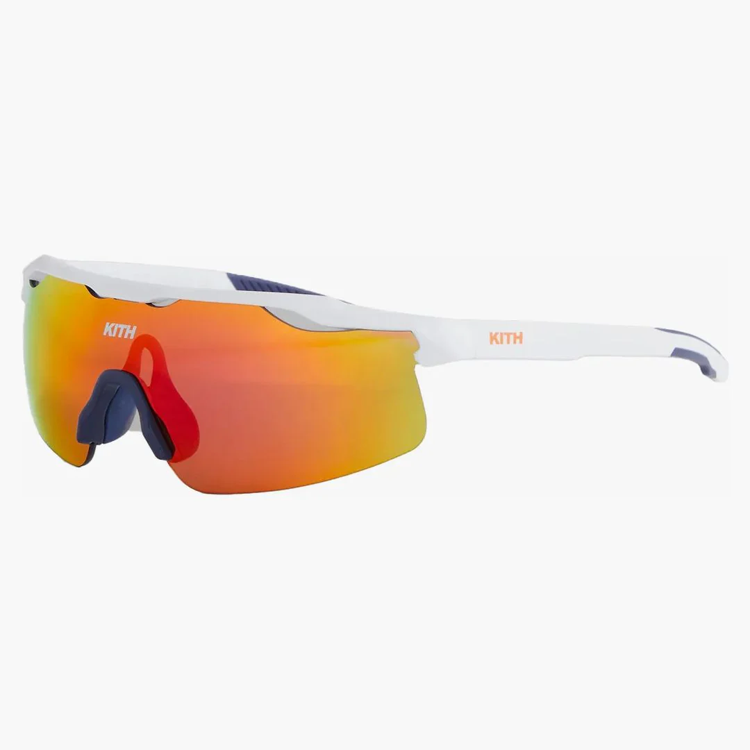 Kith Racer Sunglasses White - Image 2