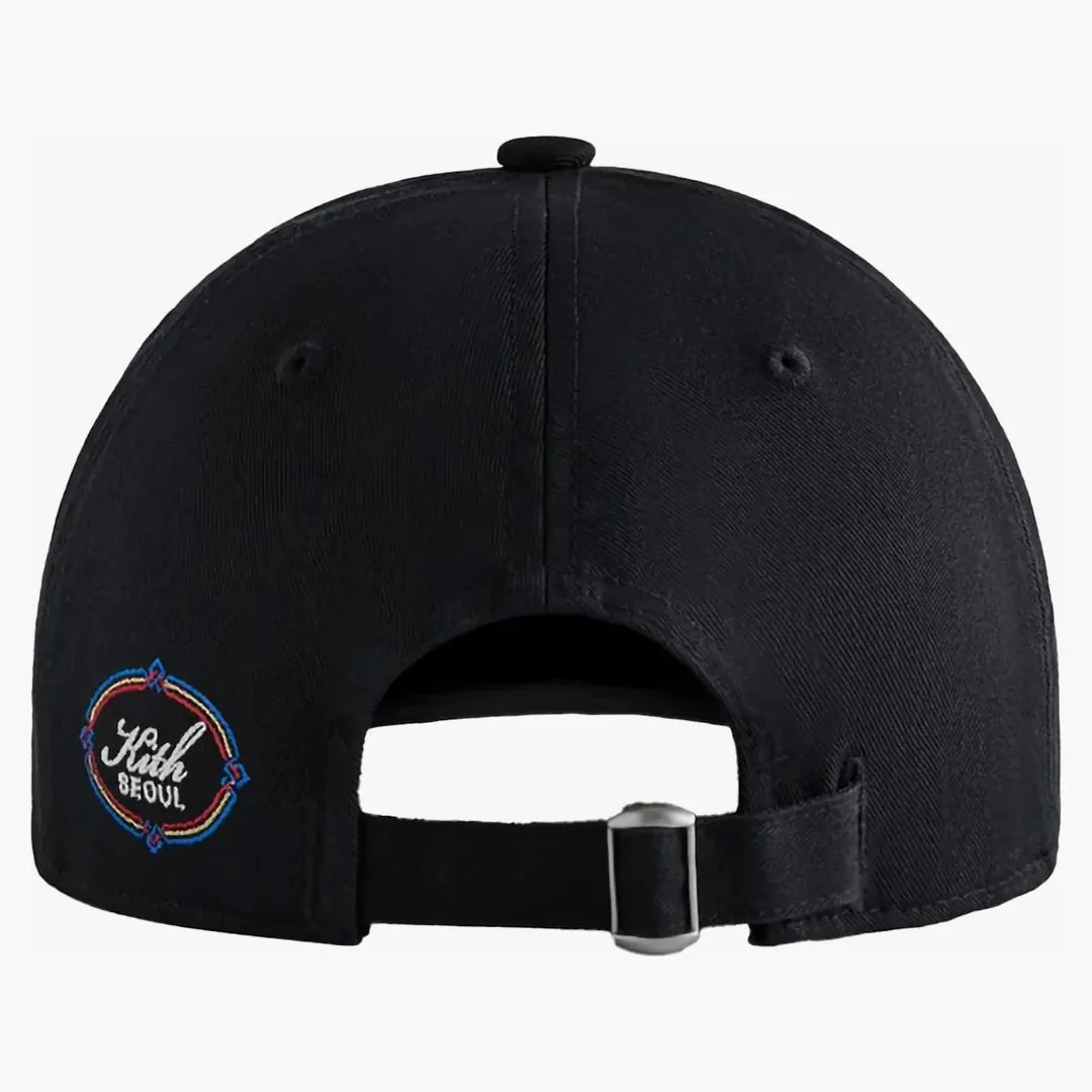 Kith Seoul Aaron Cap Black - Image 2