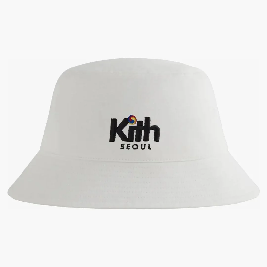 Kith Seoul Dawson Bucket Hat White