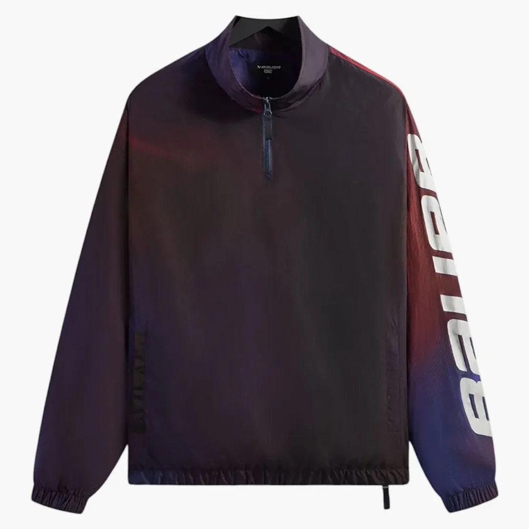 Kith X Bauer New York Rangers Nylon Quarter Zip Nocturnal