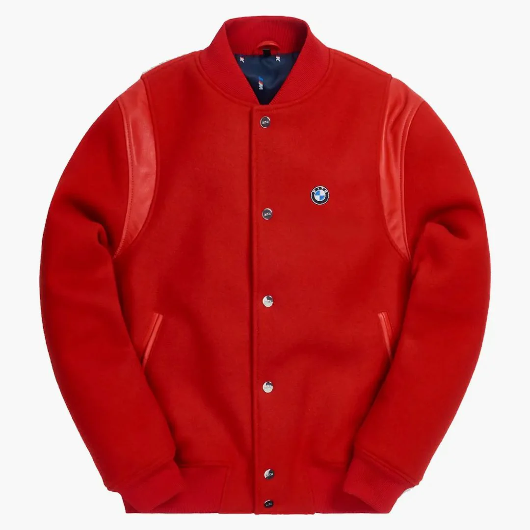 Kith X Bmw Wool Bomber Red - Image 2