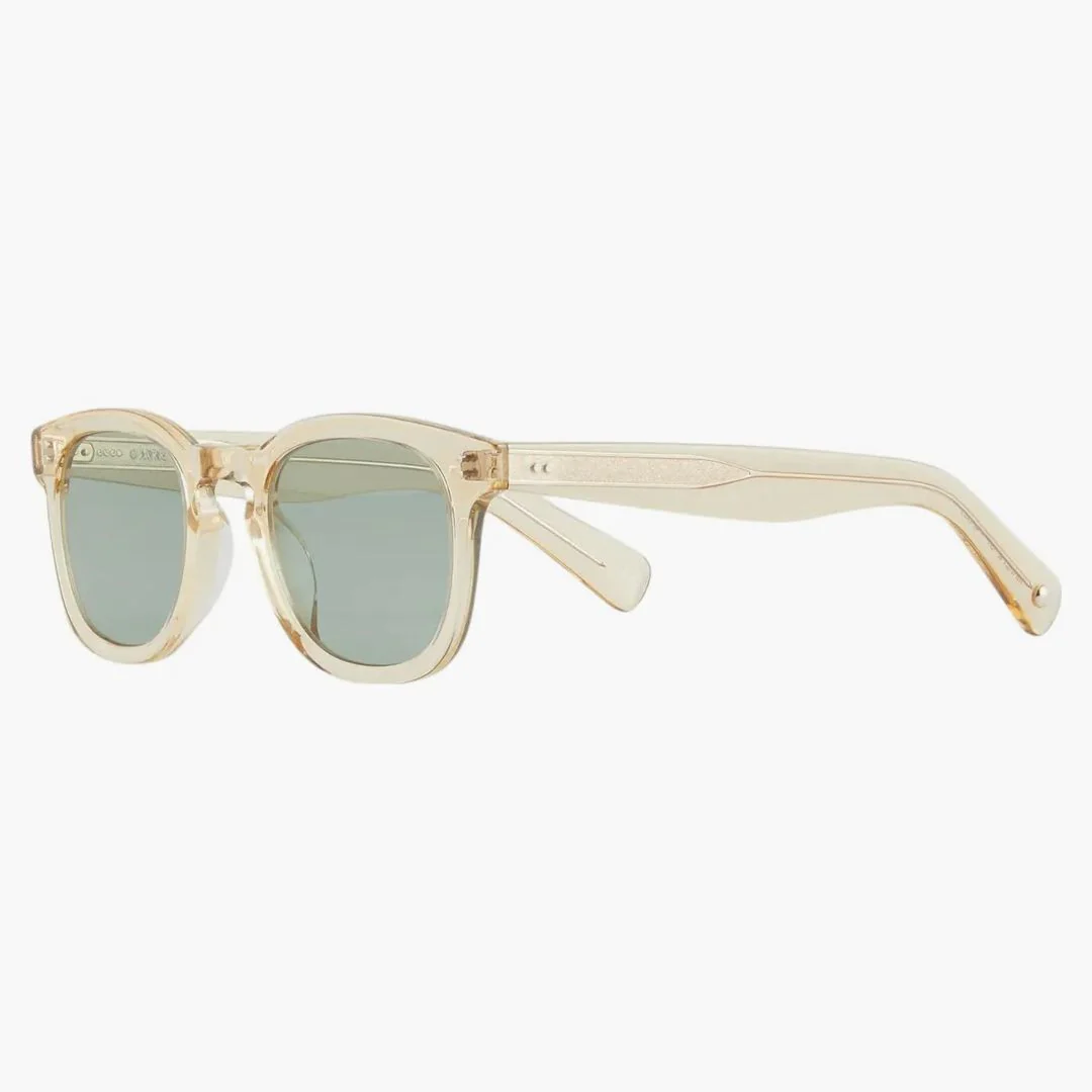 Kith X Garrett Leight Kinney Ii Sunglasses Champagne/aqua - Image 3