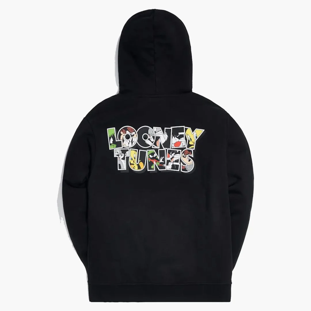 Kith X Looney Tunes Merrie Melodies Vintage Hoodie Black - Image 2