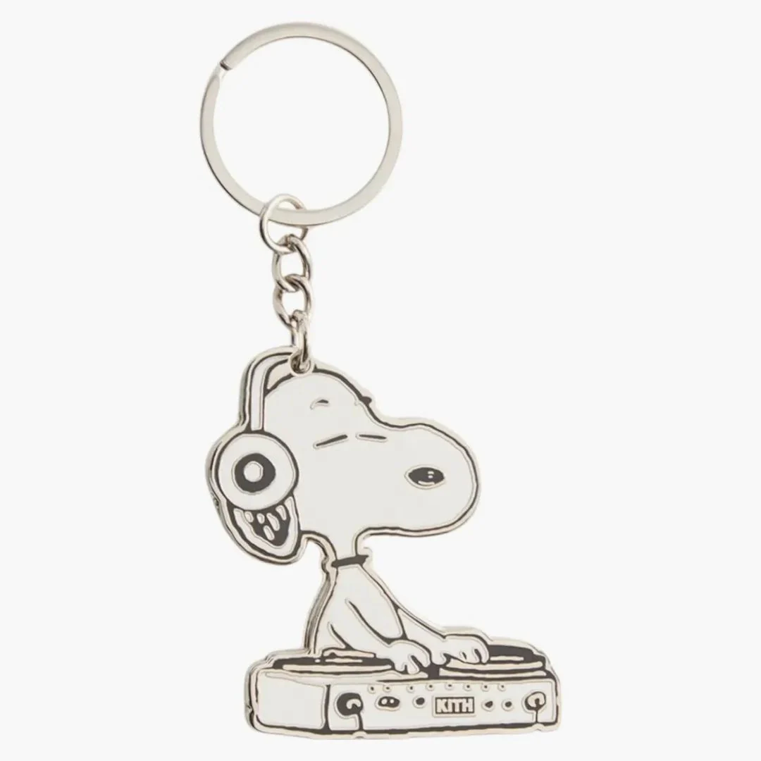 Kith X Peanuts Dj Snoopy Keychain Multi - Image 2