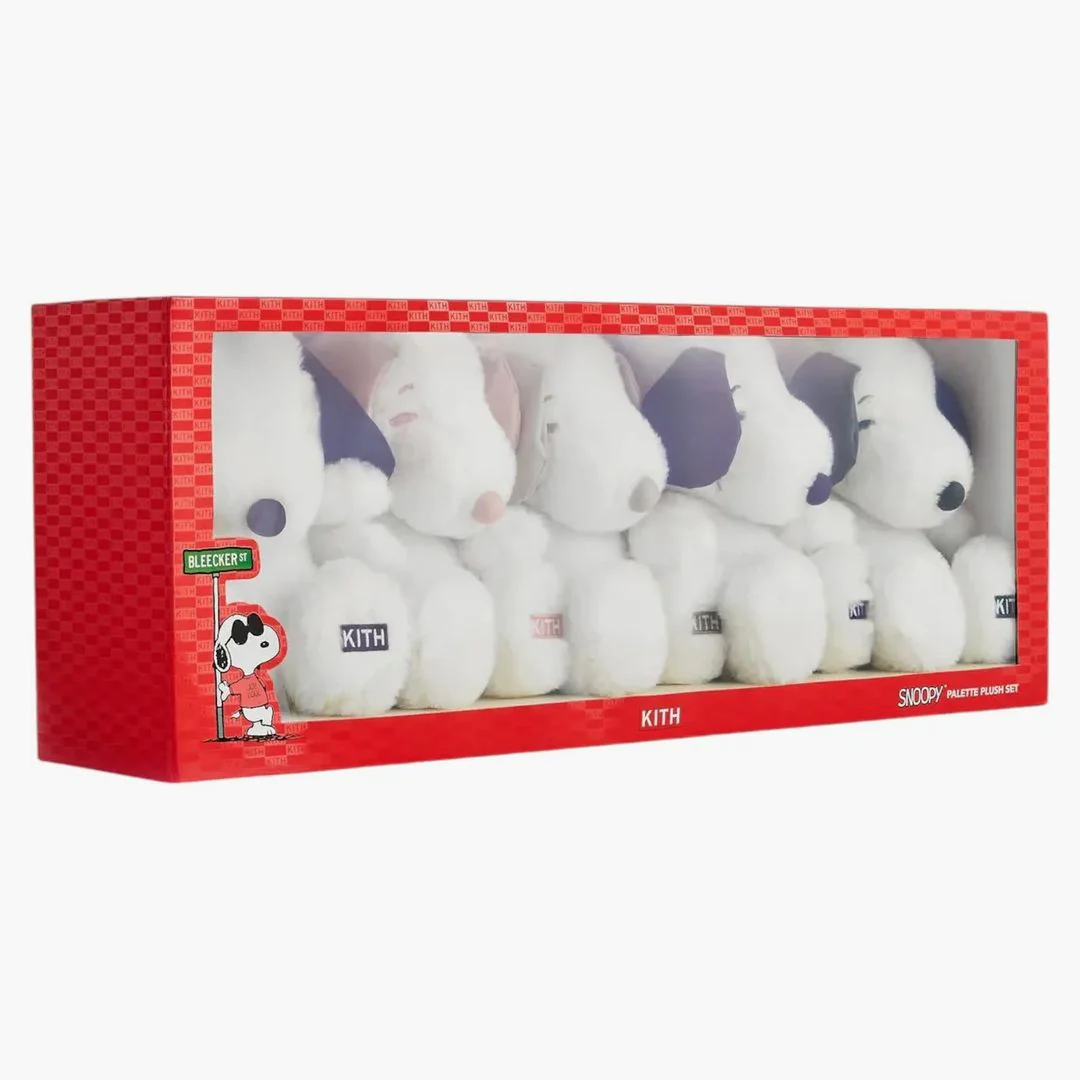 Kith X Peanuts Palette Snoopy Plush Set Multi - Image 3