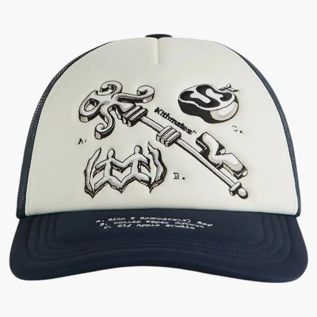 Kith X Roommate Studio Nolan Trucker Hat Torpedo - Image 2