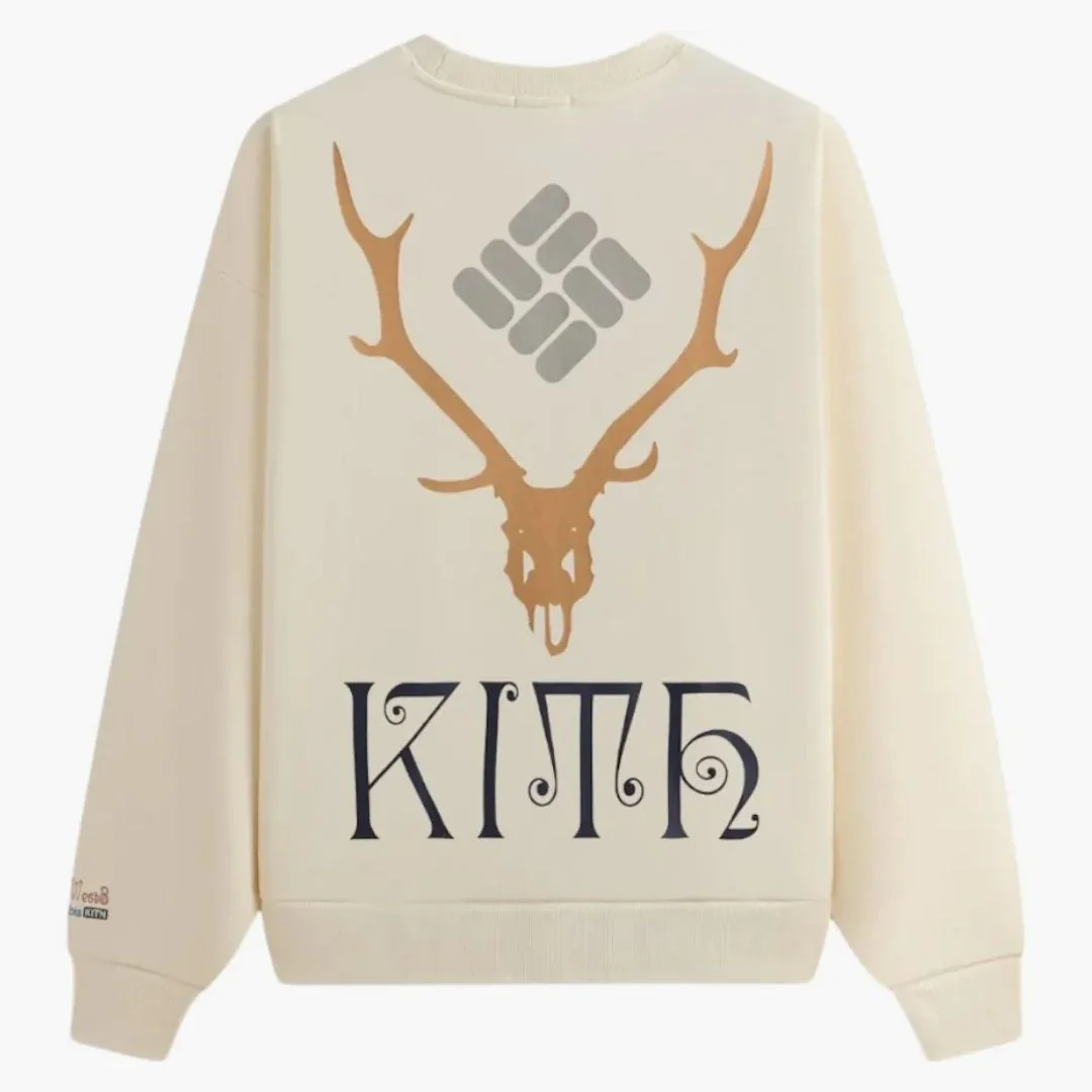 Kith X South2 West8 Columbia Nelson Crewneck Sandrift - Image 2