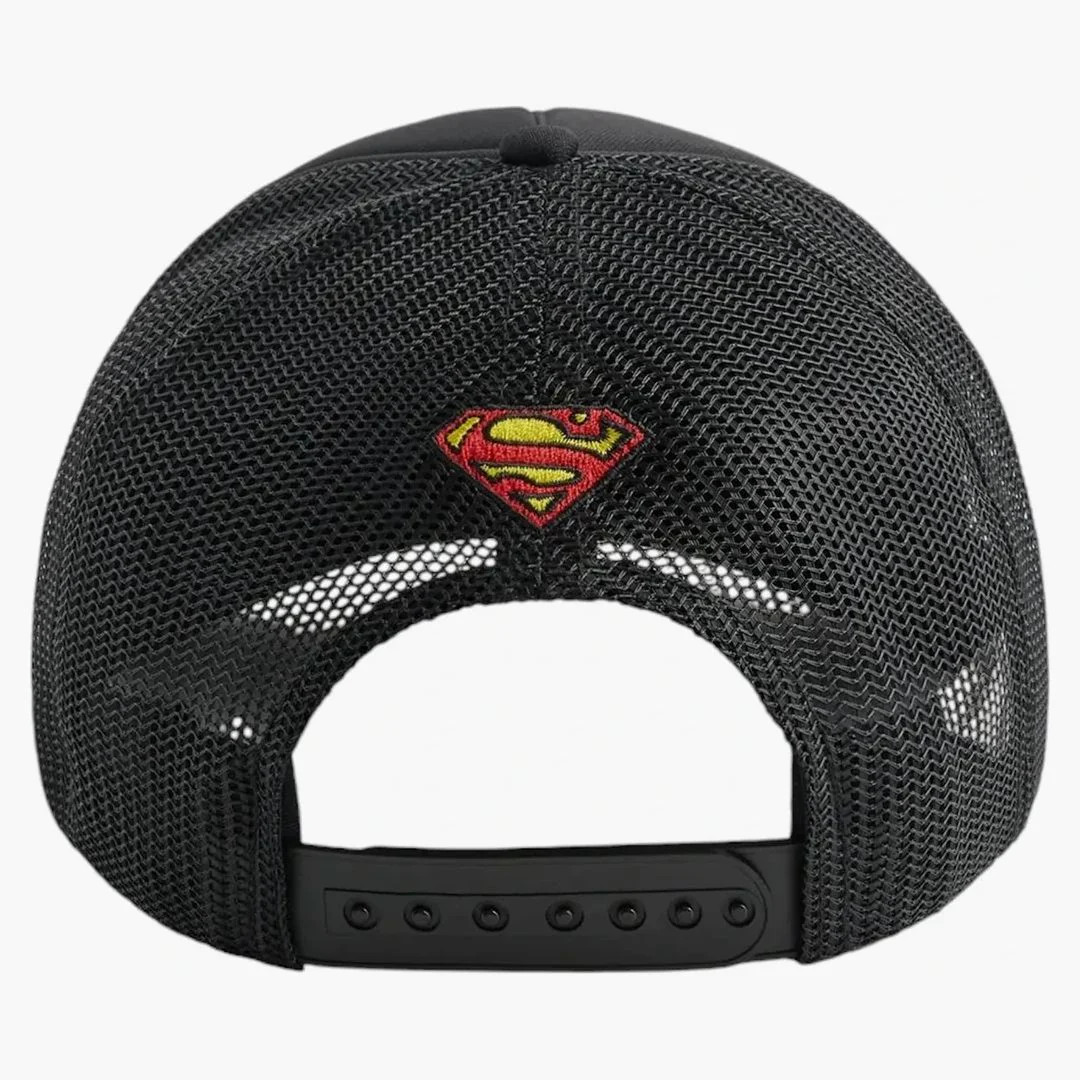 Kith X Superman Nolan Trucker Hat Black - Image 2