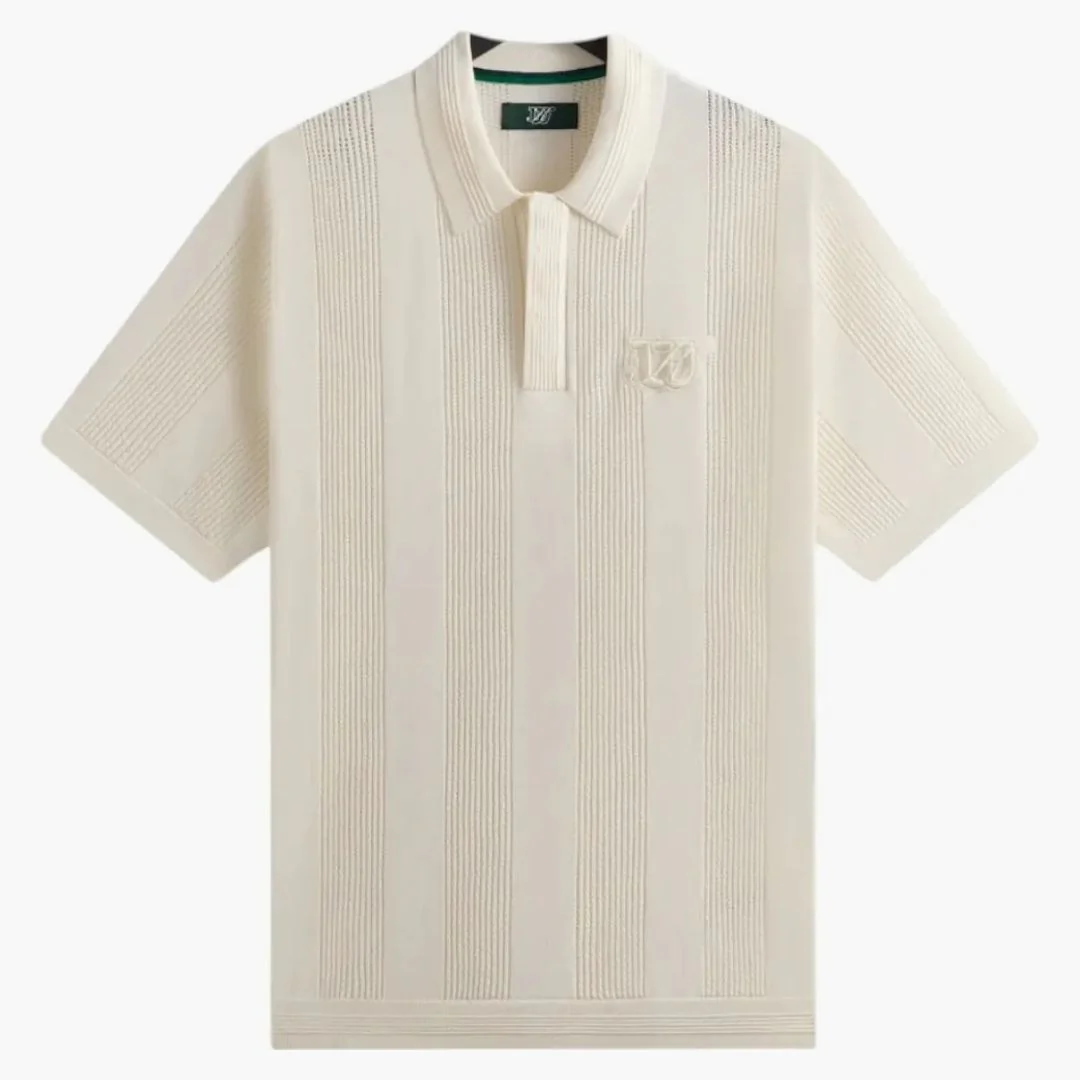Kith X Wilson Crochet Polo Sandrift