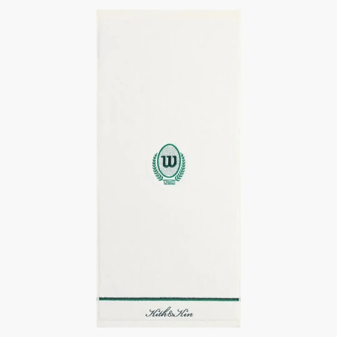 Kith X Wilson Embroidered Sweat Towel Silk