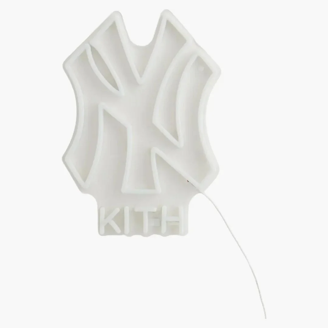 Kith Yellowpop New York Yankees Led Neon Sign Blue