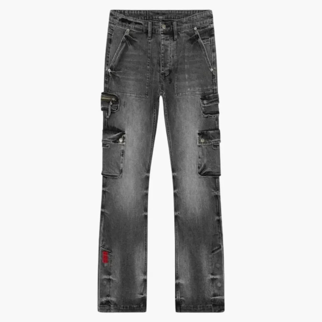 Ksubi X 999 Juice Wrld Cargo Pant Black - Image 2