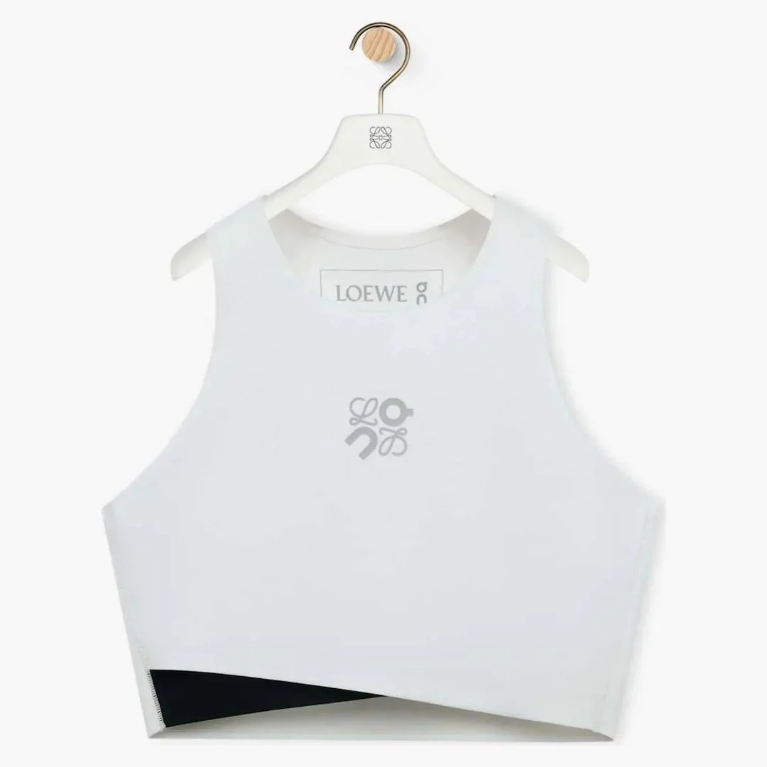 Loewe X On Technical Jersey Performance Top White