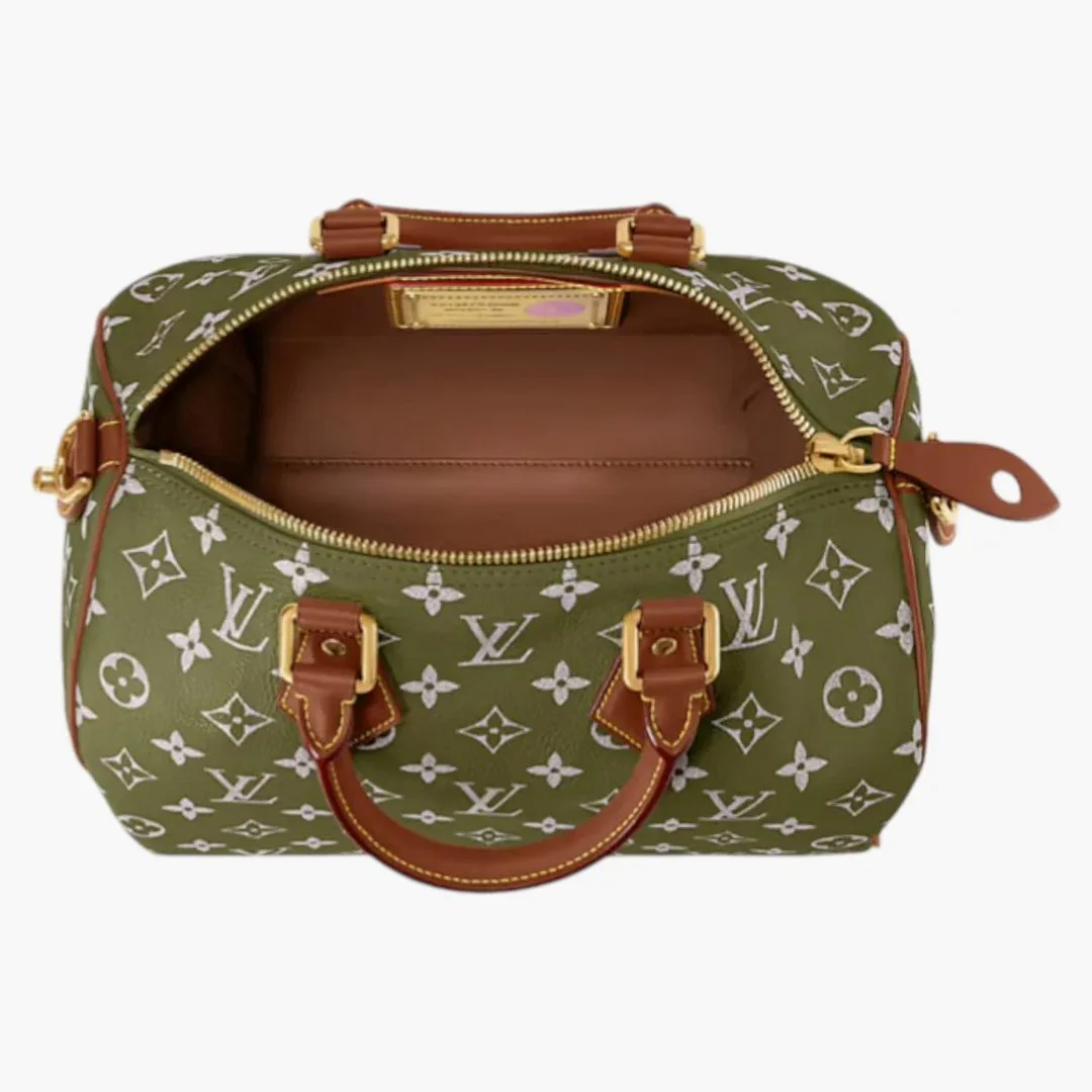 Louis Vuitton X Nigo Speedy P9 Bandouliere 30 Green Sencha - Image 2