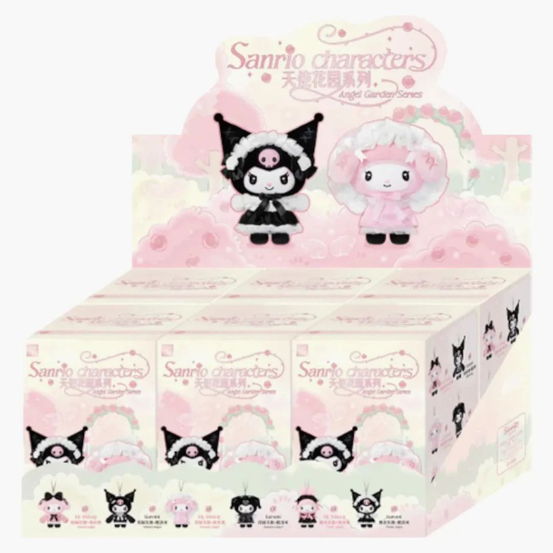 Miniso Top Toy Sanrio Characters Angel Garden Vinyl Plush Sealed Case (6 Blind Box)