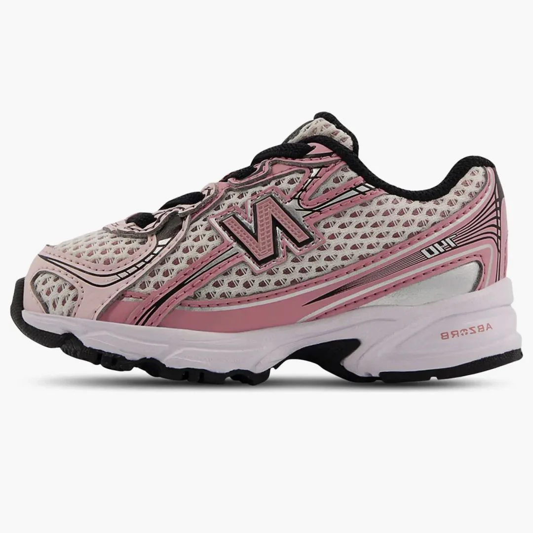 New Balance 740 Bungee Lace Washed Burgundy Pink Taffy (td)