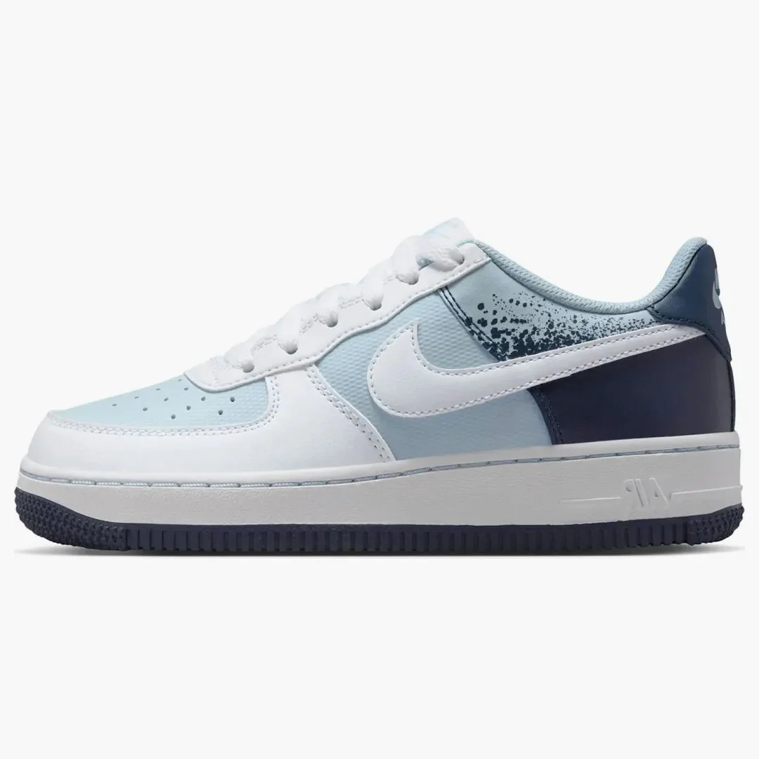 Nike Air Force 1 Low Light Armory Blue Midnight Navy White (gs)