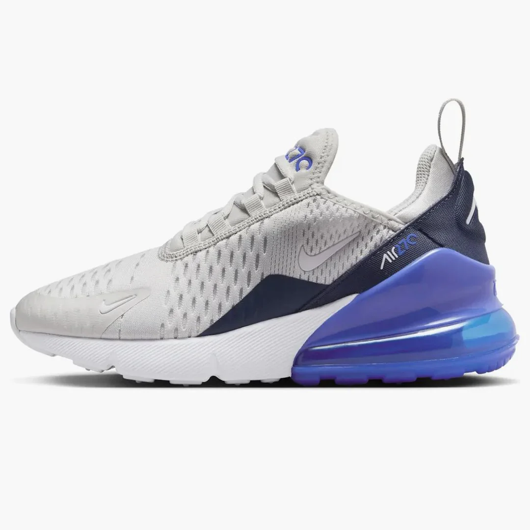 Nike Air Max 270 Vast Grey Hyper Royal Thunder Blue White (gs)