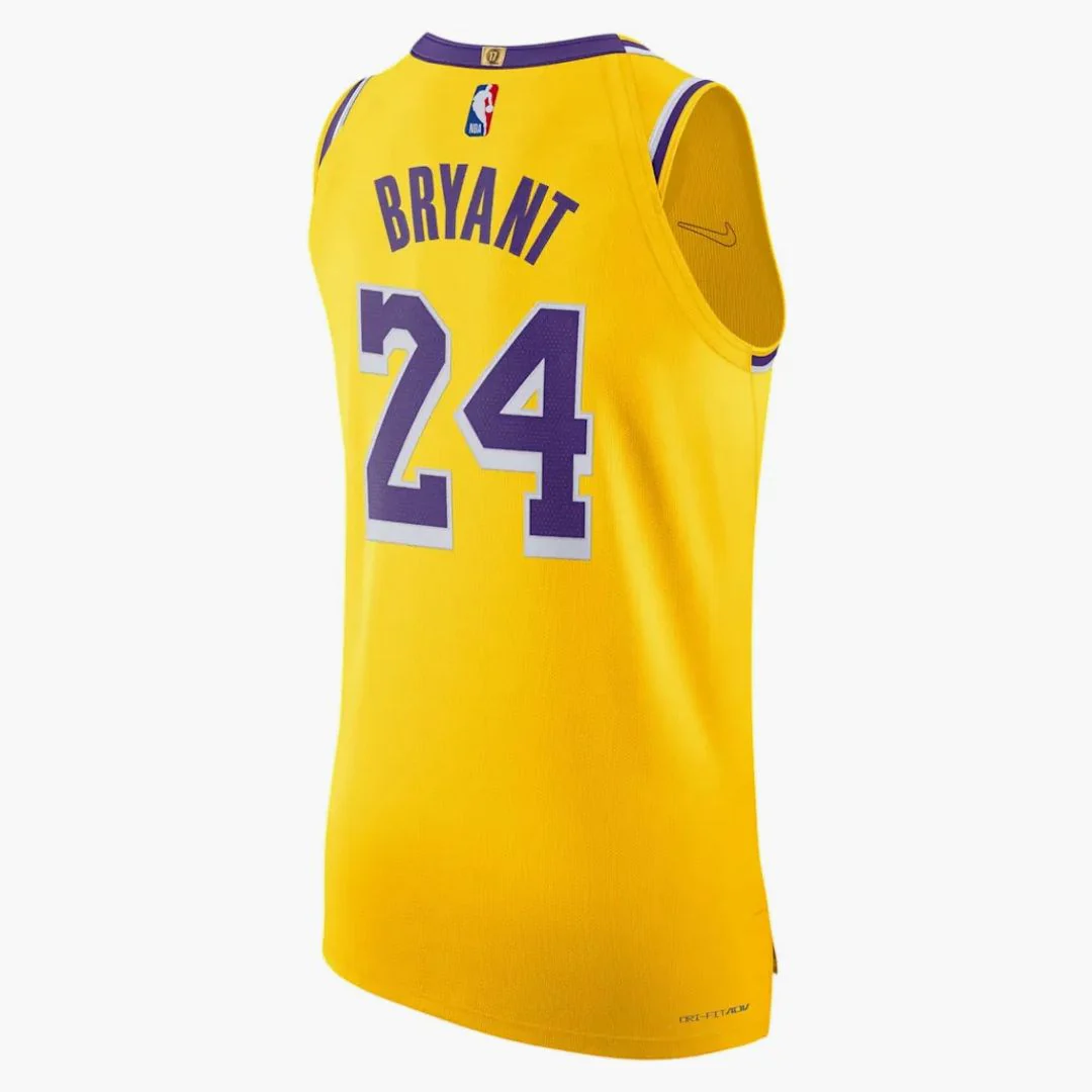 Nike La Lakers Kobe Bryant #24 Leave A Legacy Jersey Yellow - Image 2