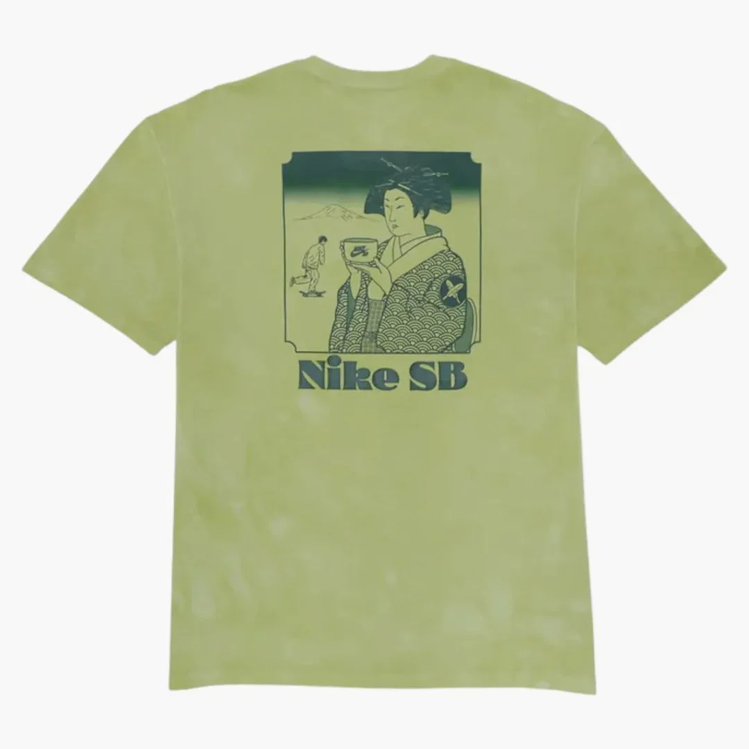Nike Sb Yuto T-shirt Olive Aura - Image 2