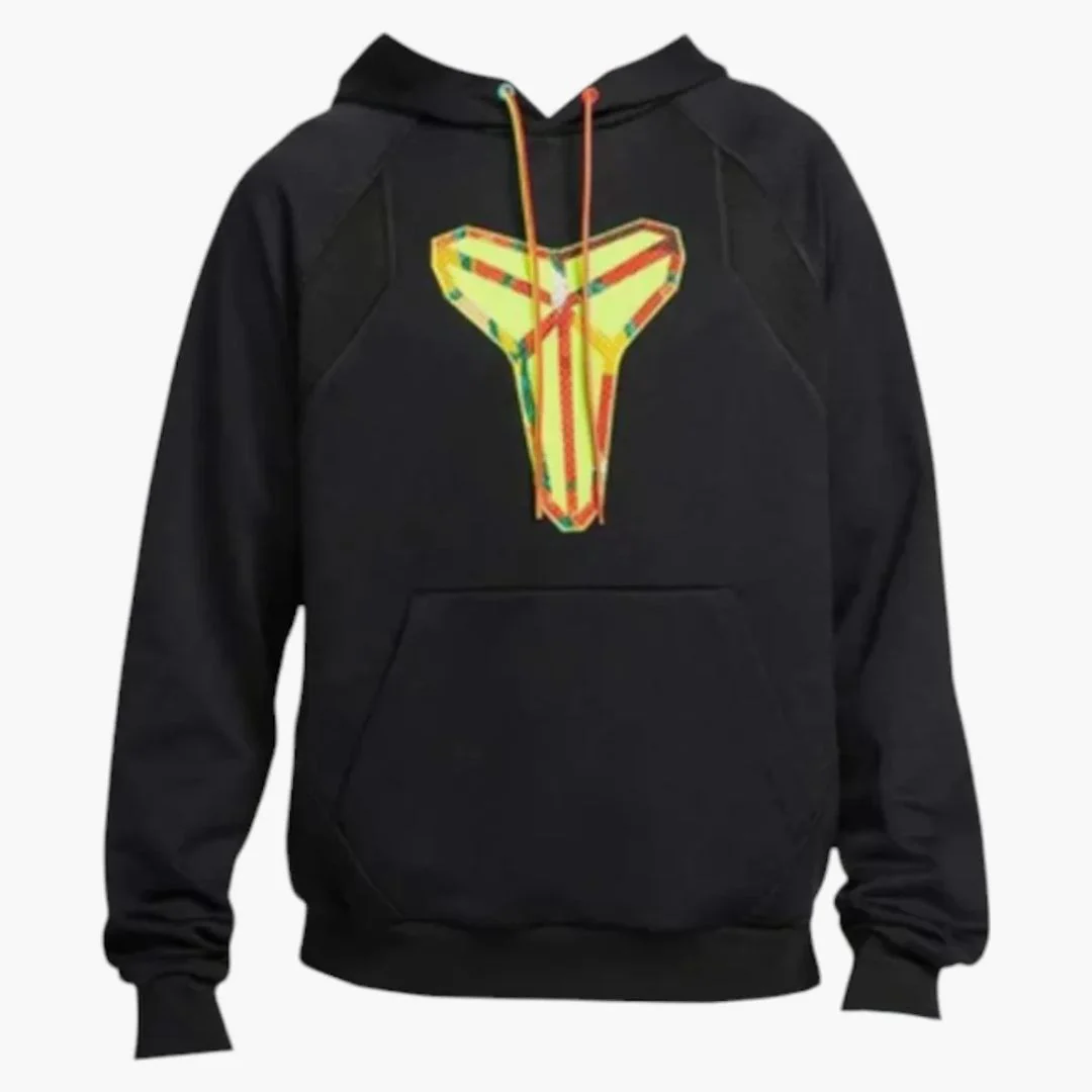 Nike What The Kobe Therma-fit Pullover Hoodie Black/volt