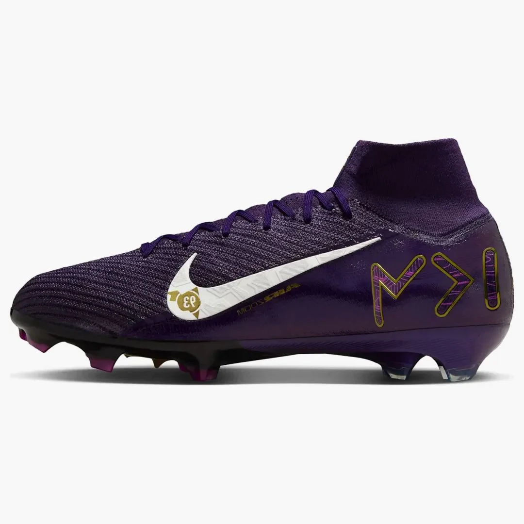 Nike Zoom Mercurial Superfly 10 Elite Fg Kylian Mbappé Grand Purple