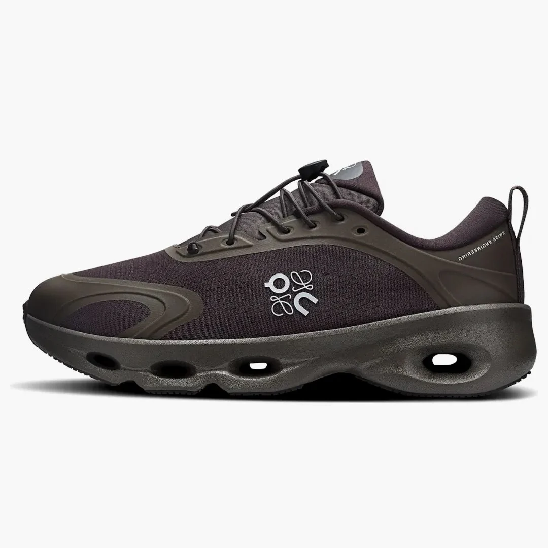 On Running Cloudsolo Loewe Dark Brown Black (women's)