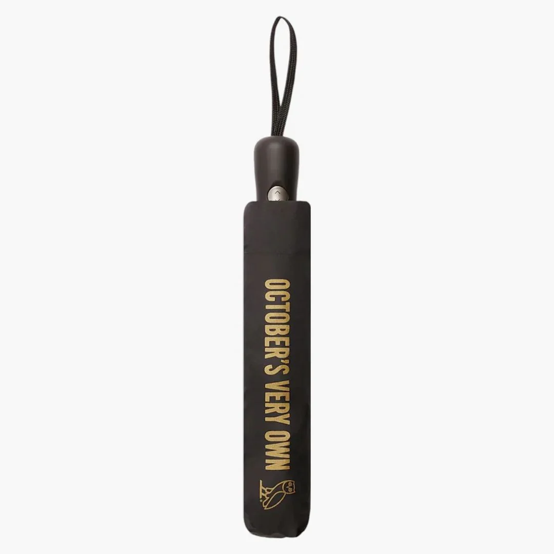 Ovo Owl Umbrella Black/gold - Image 3
