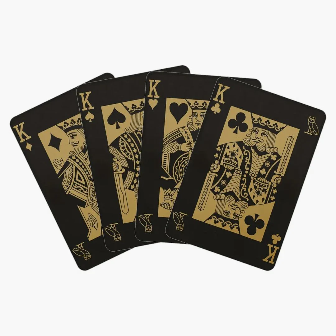 Ovo X Bicycle Playing Cards Black - Image 2