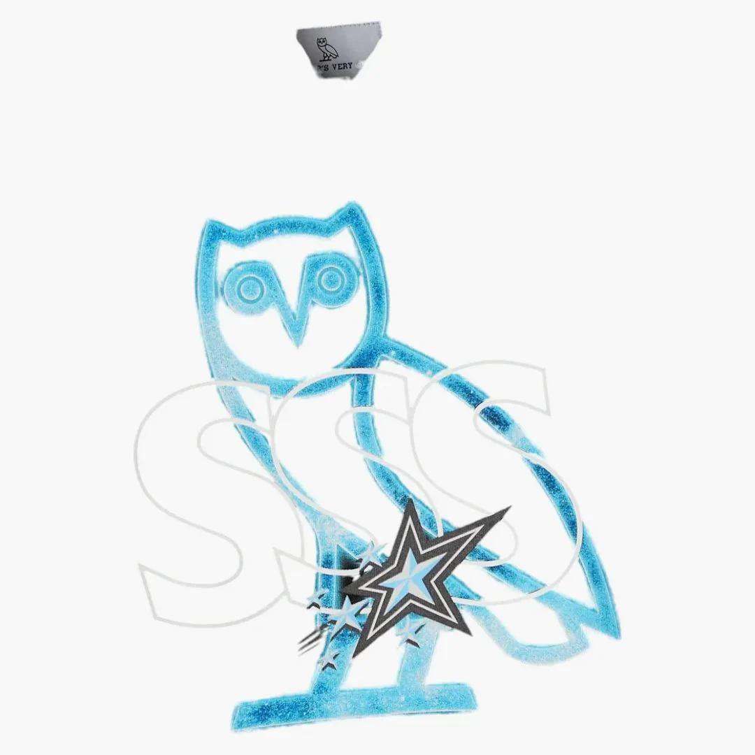 Ovo X Scarborough Shooting Stars Galaxy Hoodie Black - Image 2