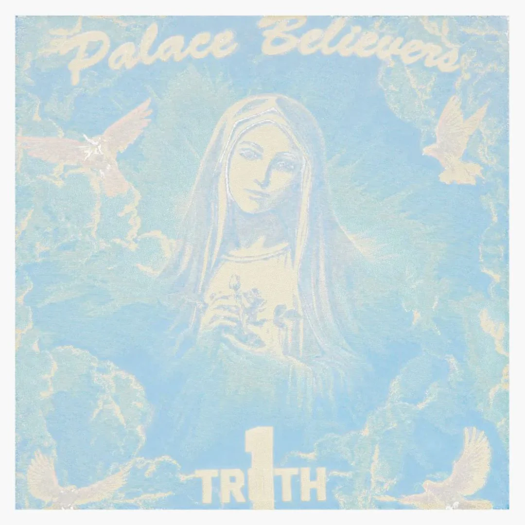 Palace 1 Truth Tapestry Blanket Blue - Image 2