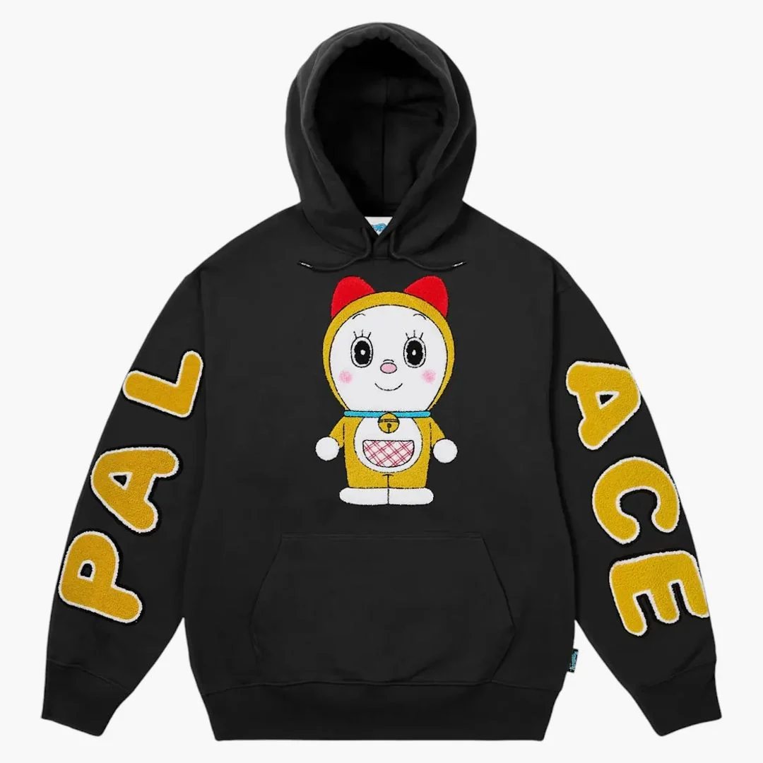 Palace Doraemon Hood Black