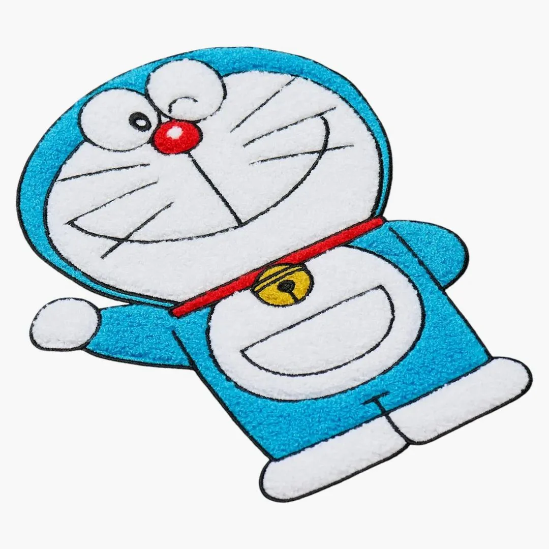 Palace Doraemon Hood Grey Marl - Image 3