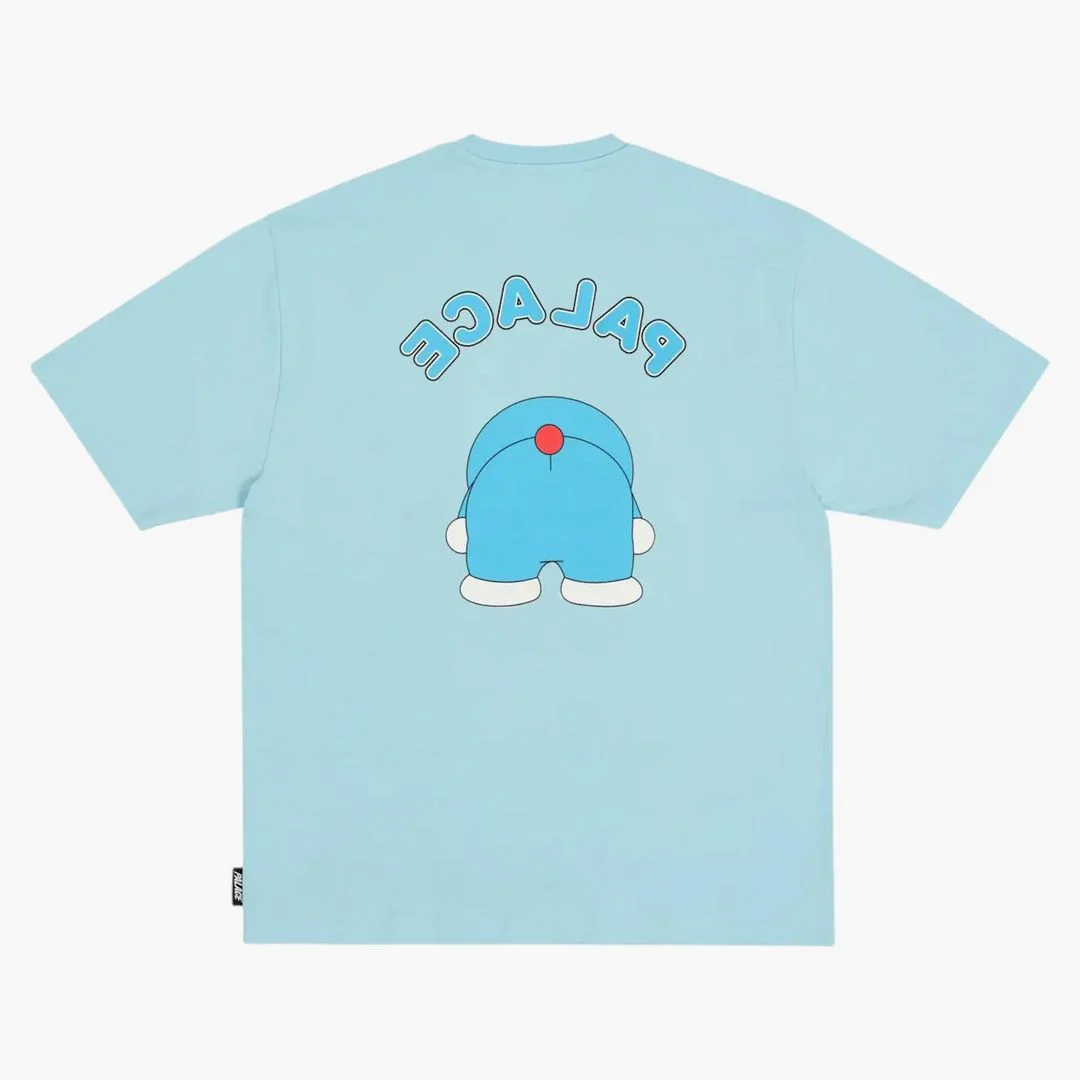 Palace Doraemon T-shirt Skyline Blue - Image 2