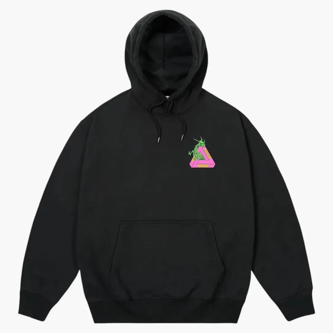 Palace Dragon Bones Tri Hood Black - Image 2