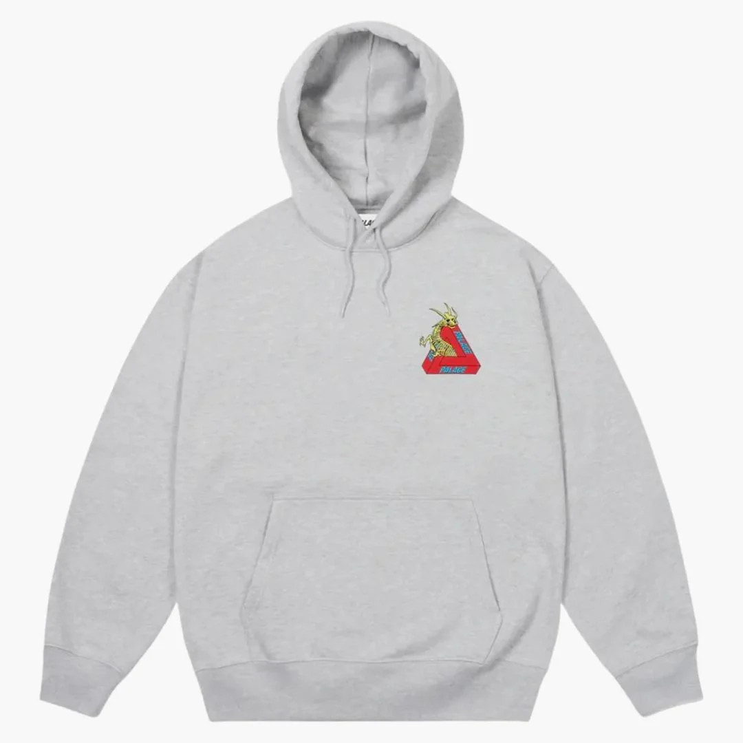 Palace Dragon Bones Tri Hood Grey Marl - Image 2