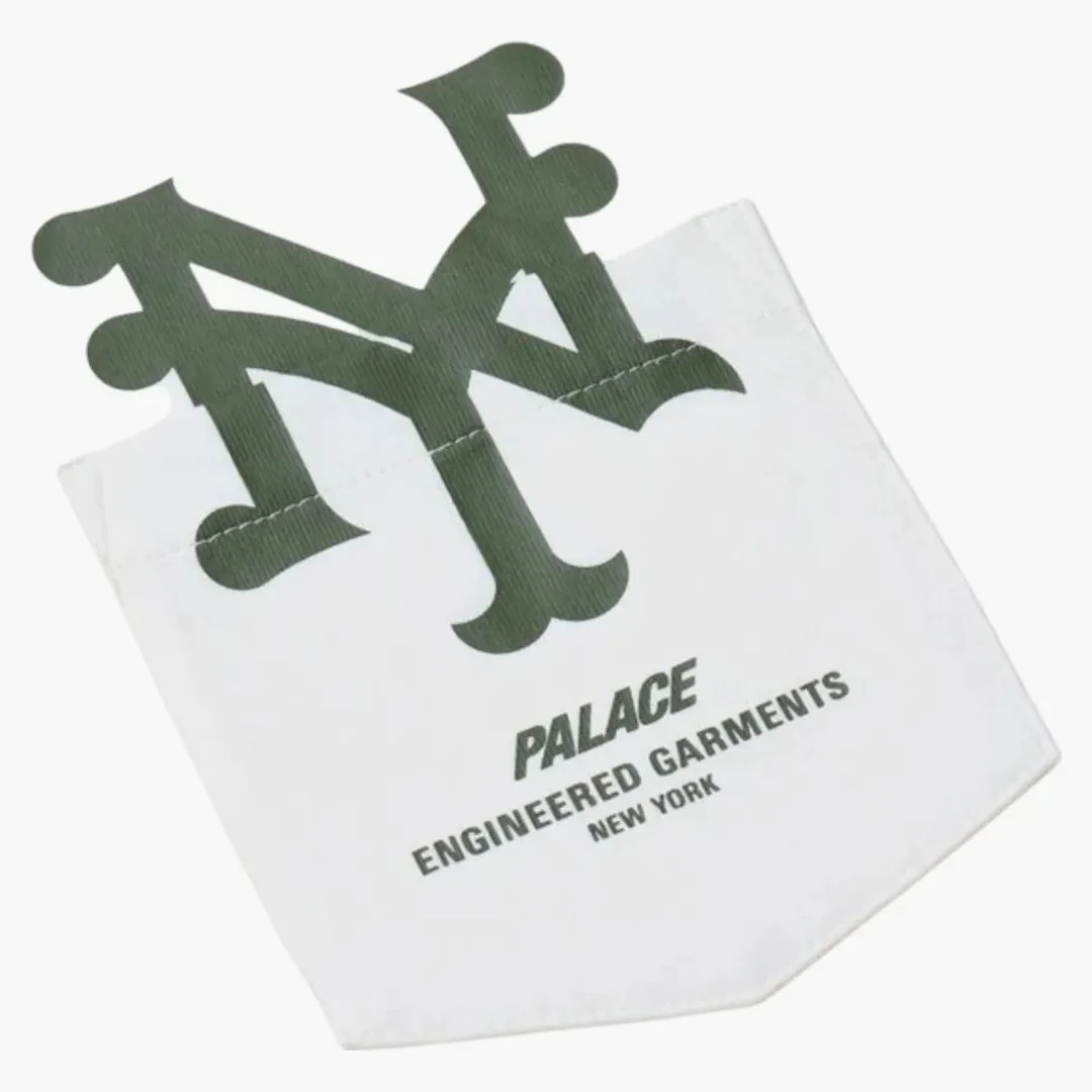 Palace Engineered Garments Longsleeve White - Image 2