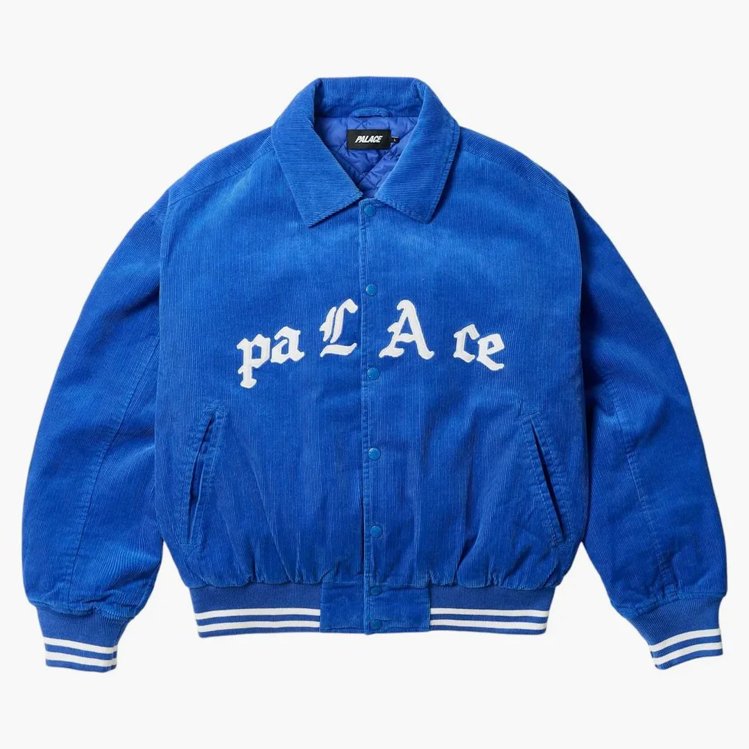 Palace Love Varsity Jacket Blue - Image 2